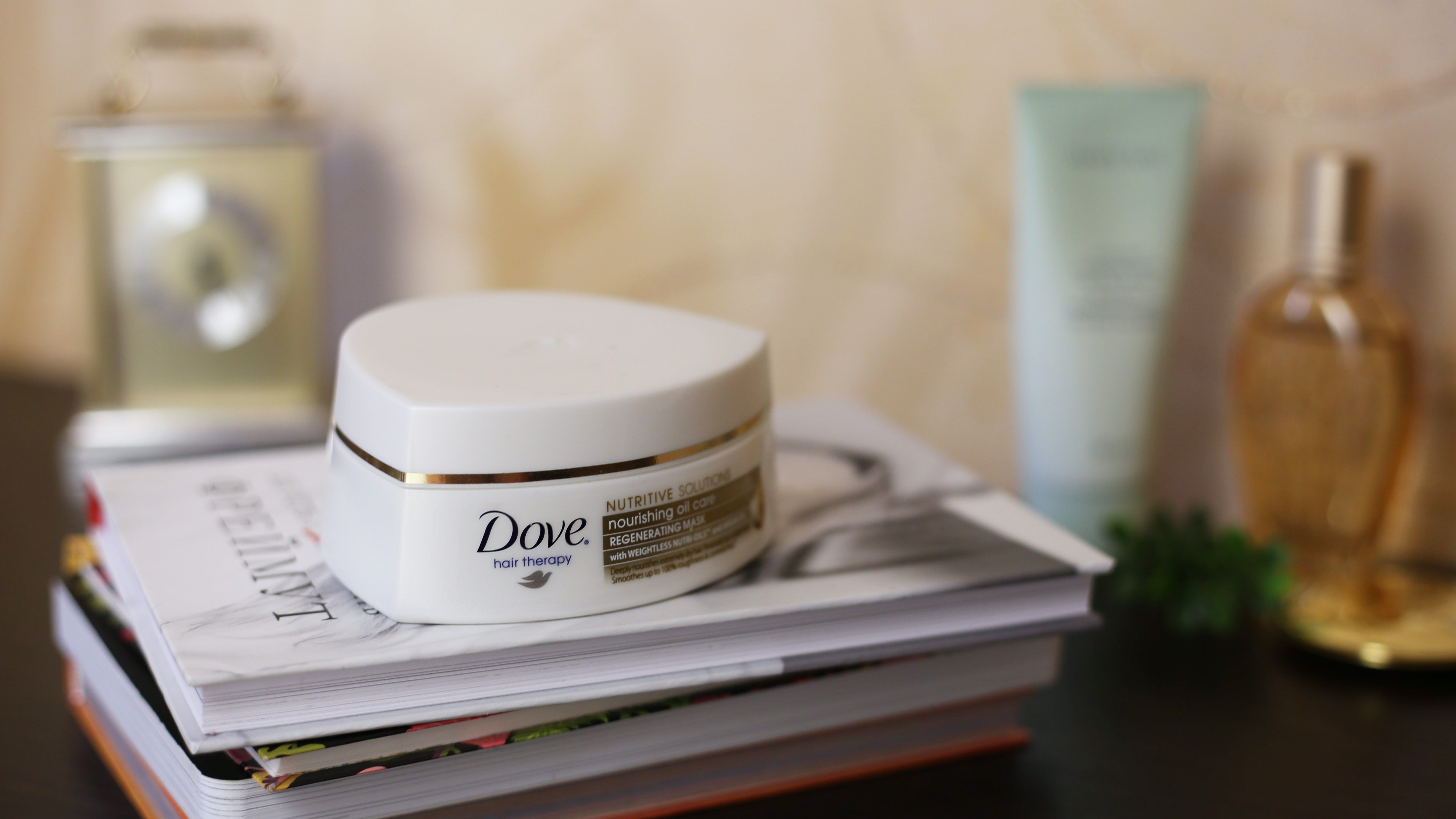 dove hair therapy mask